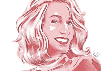 Portraits dessins digitaux